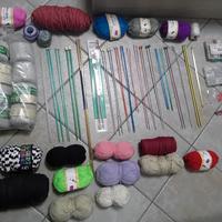 uncinetto cotone ferri per lana