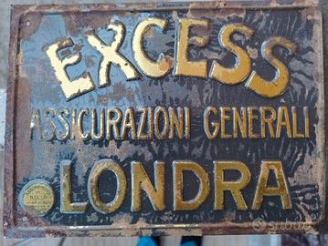 Targa incendio di ASSICURAZIONI 