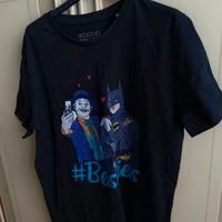 Maglietta Wooop Taglia L - Batman e Jocker - Usata