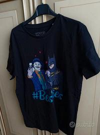Maglietta Wooop Taglia L - Batman e Jocker - Usata