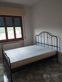Letto ferro battuto con materasso