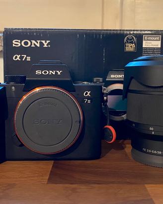 Sony a7iii e obiettivo 28-70