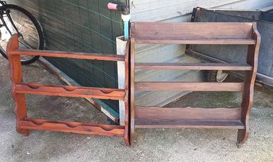 espositori in legno.