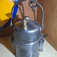 Lampada ad acetilene, carburo, miniera
