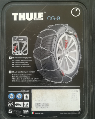 Catene neve konig thule cg-9 gruppo 080