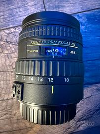 Tokina Fisheye ATX 10-17mm f.3,5-4,5  Canon