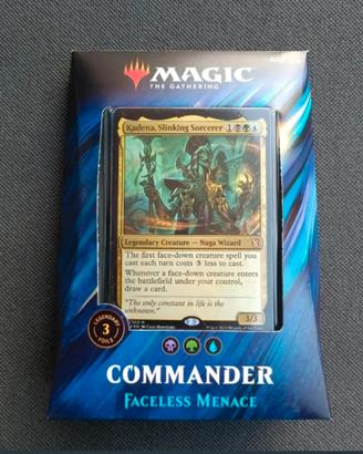 Magic Commander 2019 "Faceless Menace" Deck ENG