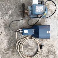 Spazzolatrice elettrica comando a  pedale