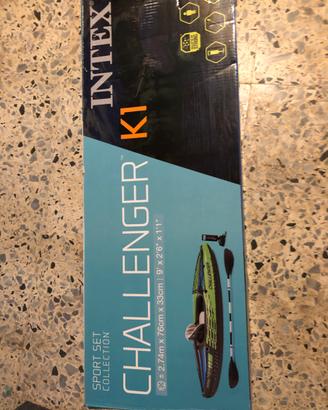 Canoa challenger k1 gongiabile