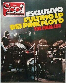 Rivista CIAO 2001 	PINK FLOYD