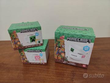 MINERCRAFT LOTTO DI TAZZE MUG E TAZZONI NUOVI