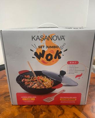 Set Jumbo Wok