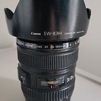 obiettivo Canon 24 105 mm f 4 l usm  macro