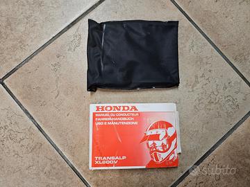 Manuale uso e manutenzione Honda Transalp 600
