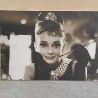 Quadro stampato Audrey hepburn