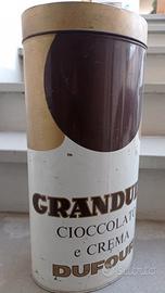 barattolone in latta Dufour