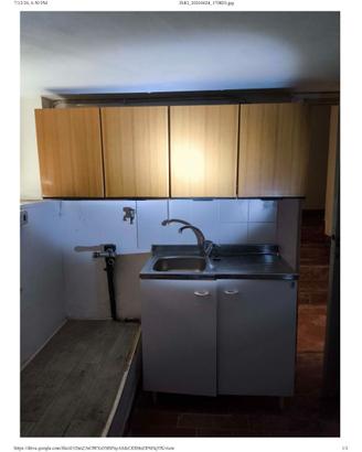 lavello cucina acciaio + rubinetto e mobile legno