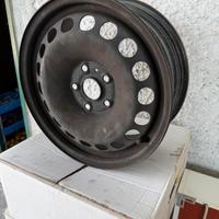 cerchi in ferro 16 x Wolfsvagen + stop fume'