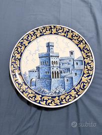 Piatto Albani Valentina ceramica di San Marino