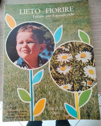 Libro di letture scuola elementare anni 70