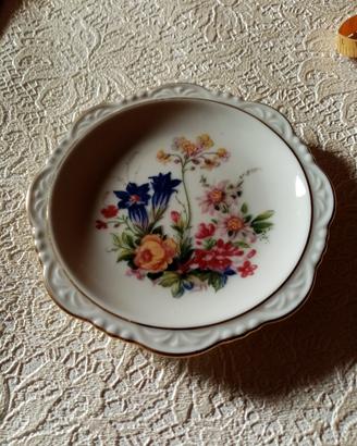 piattino decorativo porcellana Bavaria 