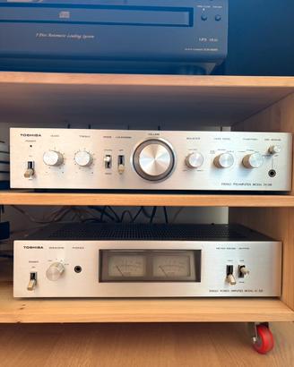 ampli e preamplificatore Toshiba sc 335 sy 335