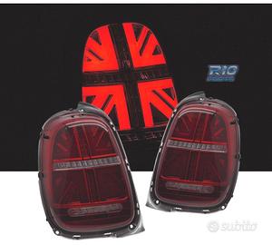 FANALI A LED MINI COOPER F55 F56 F57 14-17 ROSSO A