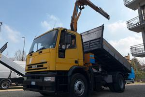 Iveco Eurotech 190E24 Ribaltabile e GRU effer 9600