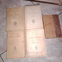 La Divina  Commedia vintage antico 