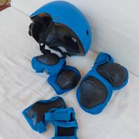 Casco, ginocchiere,gomitiere e parapolsi bambino