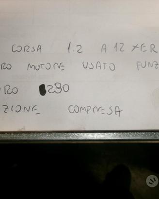 Albero motore opel corsa 1.2 a12 xer
