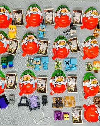 Lotto 13 personaggi Minecraft - Kinder Joy, 2026