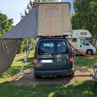 VW Caddy EcoFuel + Tenda da Tetto AutoHome=CAMPER