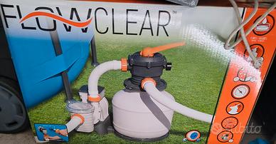 pompa a sabbia per piscine esterne 