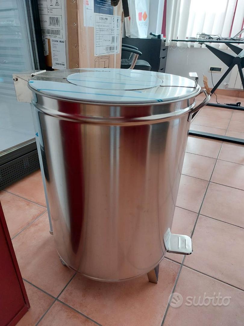 PATTUMIERA CARRELLATA INOX - Arredamento e Casalinghi In vendita a Roma