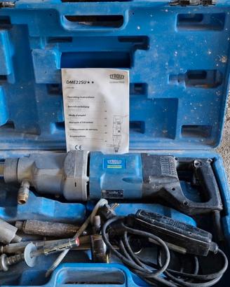 Carotatrice professionale con supporto