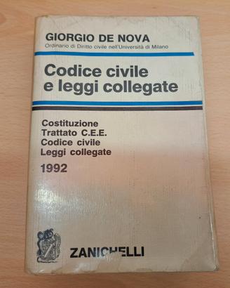 Codice civile e leggi collegate 1992 Zanichelli