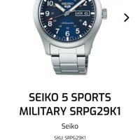 Seiko 5 military blu