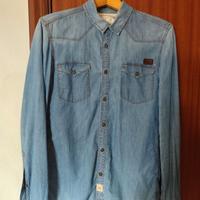 Camicia Jeans Hilfiger Denim – M – Stile Western
