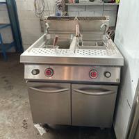 Cuocipasta gas 2 vasche