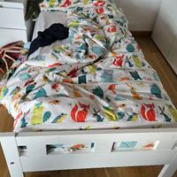 Lettino Ikea Kritter con materasso