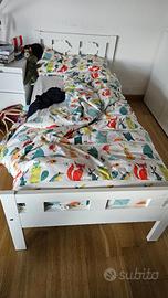Lettino Ikea Kritter con materasso