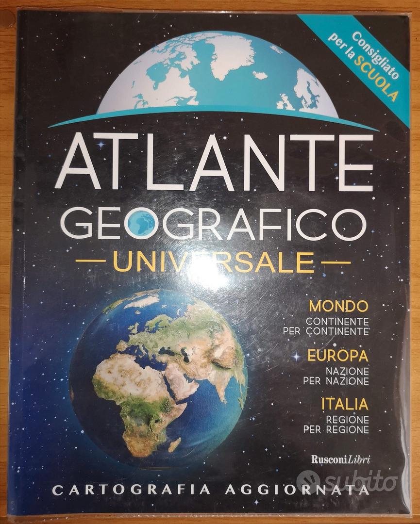 LIBRO ATLANTE GEOGRAFICO UNIVERSALE RUSCONI - Libri e Riviste In vendita a  Pisa
