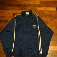 felpa con zip adidas vintage (M)