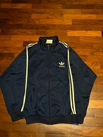 felpa con zip adidas vintage (M)