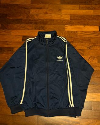 felpa con zip adidas vintage (M)