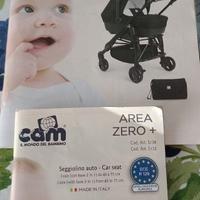 Tris cam passeggino navicella e seggiolino auto