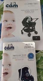 Tris cam passeggino navicella e seggiolino auto