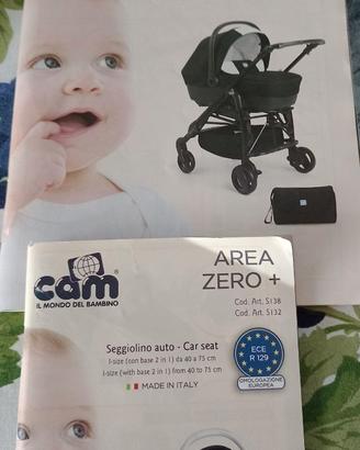 Tris cam passeggino navicella e seggiolino auto
