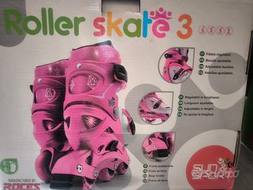 Pattini Bambina Roller Skate 3 a rotelle